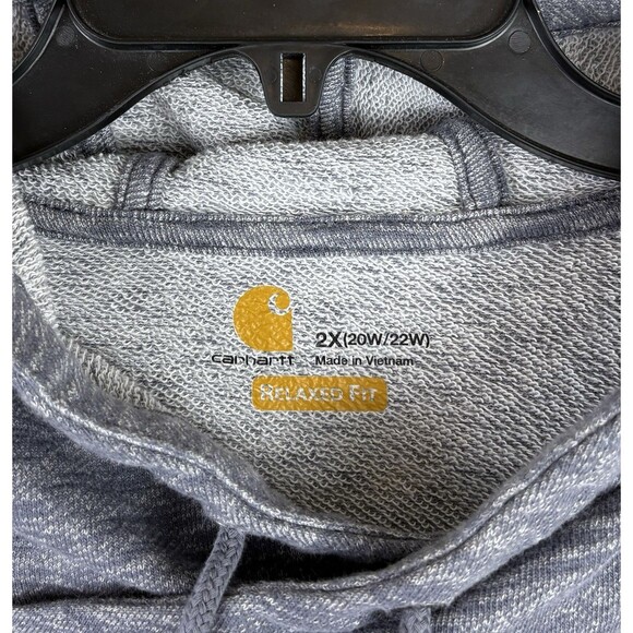 Women’s Carhartt Hoodie / Sweatshirt / Grey / Size 2XL - Picture 4 of 6